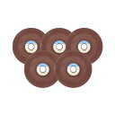 E−Value オフセット砥石 5枚組 100MMX4MM 先端工具 ジスク 両頭アクセサリ オフセット砥石