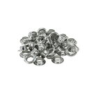 SK11 両面ハトメ玉アルミ 15mm NO.16MT-B 50クミ 大工道具 錐 ピット 皮ポンチ ハトメ ハトメパンチ