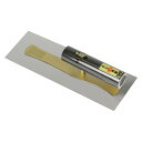 金長 ステン角鏝 0.4MM 270MM 大工道具 左官鏝 角鏝