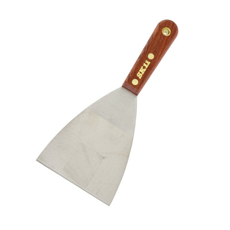 SK11 ステンスクレーパー薄刃100 SWS−4 大工道具 内装ツール 鉄製スクレーパー