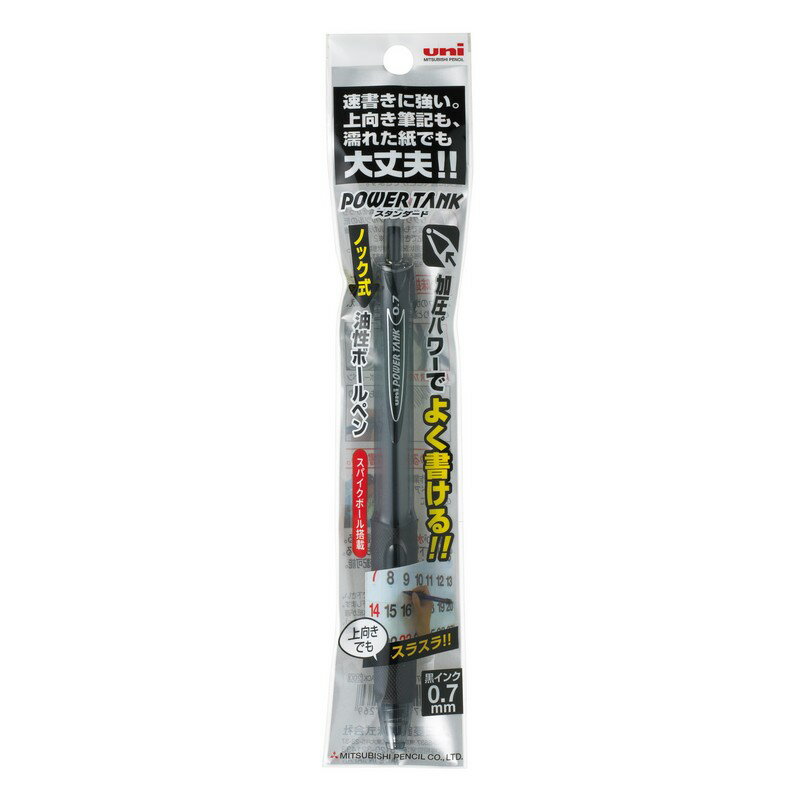 UNI 加圧式ボールペン07黒 袋入 SN200PT071P．24 大工道具 墨つけ 基準出し 建築用ボールペン 2