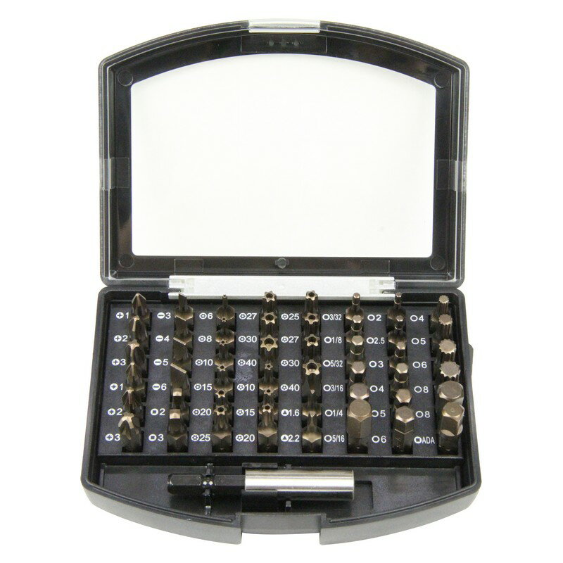 SK11 25mmビット 49本組 SBT2549 作業工具 ドライバー 六角棒レンチ ドライバービット