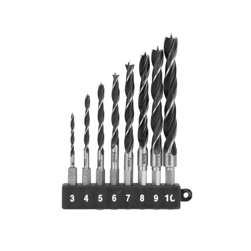 E−Value 六角軸木工ドリルセット EDS−3HEX 先端工具 木工アクセサリ ドリル 藤原産業