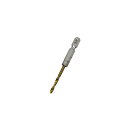 SK11 六角軸Tin鉄ドリル 微短 3.2MM 先端工具 鉄工アクセサリ 六角軸ドリル