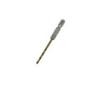 SK11 六角軸Tin鉄ドリル 普通 2.8MM 先端工具 鉄工アクセサリ 六角軸ドリル
