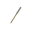 SK11 六角軸Tin鉄ドリル 普通 3.4MM 先端工具 鉄工アクセサリ 六角軸ドリル