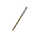 SK11 六角軸Tin鉄ドリル 普通 4.5MM 先端工具 鉄工アクセサリ 六角軸ドリル