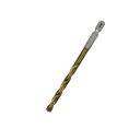 SK11 六角軸Tin鉄ドリル 普通 6.0MM 先端工具 鉄工アクセサリ 六角軸ドリル