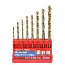 E−Value ステンレス用ドリルセット ESD−8S 先端工具 鉄工アクセサリ ストレートドリル セット