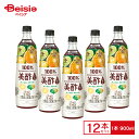 CJ FOODS 美酢 太陽のシトラス 900ml×12
