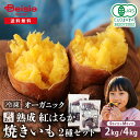 \超目玉!半額セール★9/11 1:59まで/【訳あり】熟成 紅はるか 焼きいも&小芋の焼きいも 2種セット | 冷凍 Revege リベジ 焼き芋 やきいも さつまいも べにはるか 紅はるか 国産 選べる 2kg 4kg