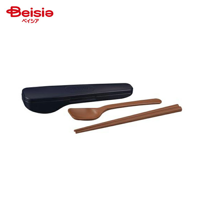 サーモス スプーン・ハシセット ネイビー | サーモス スプーン ハシ セット お弁当 男性 ランチ 食洗機対応 レンジ対応 メンズ ステンレス カトラリー