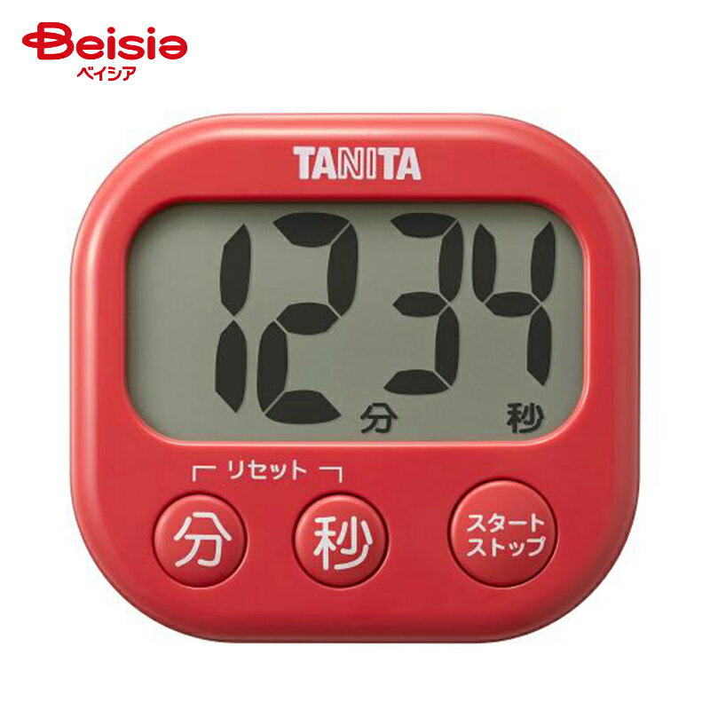 使いやすさにこだわりぬいた「でか見えタイマー」が安心の抗菌加工になりました。 本体背面にはストラップ穴とマグネット、立てられるスタンドが付いているので様々な設置方法で使用可能です。 商品仕様・説明 メーカー名 タニタ 品番・型番 TD-429-RD サイズ 幅 8.2 × 高さ 7.6 × 奥行 2.3cm 商品重量(kg) 75g 商品素材 ABS 生産国・製造国 中国 色 チェリーレッド 内容量 1個 【ご注意（免責事項）＞ 必ずお読み下さい】商品情報には注意を払っておりますが、メーカー都合により予告なくパッケージ、商品名、容量、産地等が変更になる場合がございます。予めご了承ください。類似商品はこちらタニタ 抗菌でか見えタイマー マットレッド T1,628円タニタ 抗菌でか見えタイマー アイボリー TD1,188円タニタ 抗菌でか見えタイマー コーラルピンク 1,188円タニタ 抗菌でか見えタイマー ダークグレー T1,188円タニタ 抗菌でか見えタイマー ブルーグレー T1,188円タニタ 抗菌でか見えタイマー マスタードイエロ1,188円タニタ 抗菌でか見えタイマー セージグリーン 1,188円タニタ 抗菌でか見えタイマー マットブラック 1,628円タニタ 抗菌でか見えタイマー マットグレー T1,628円2026/07/30 更新