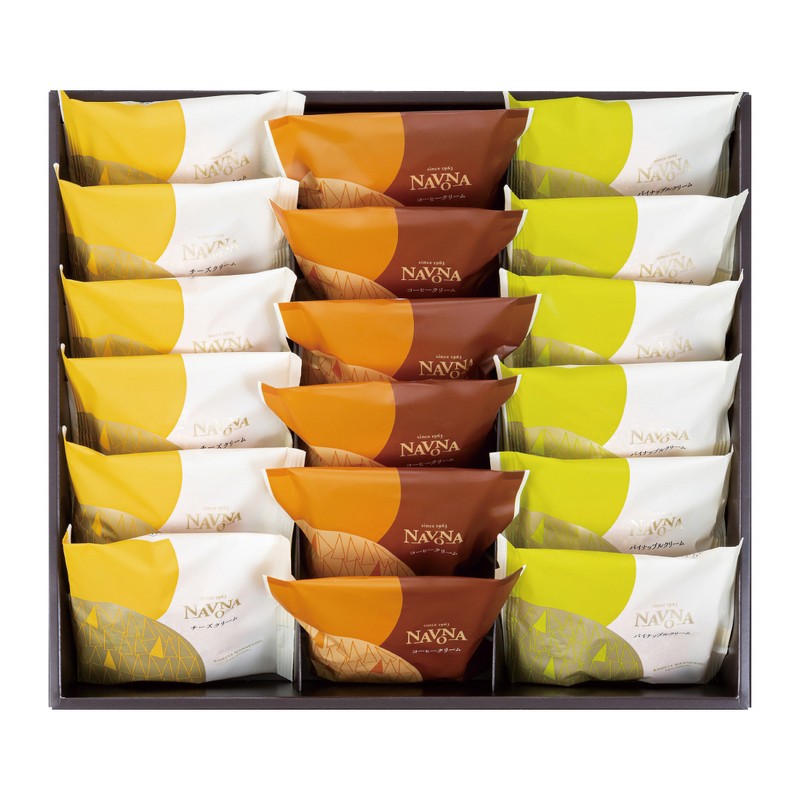 お中元 ギフト 2024 亀屋万年堂 ナボナ18個入 N30 378-39 送料無料のサムネイル