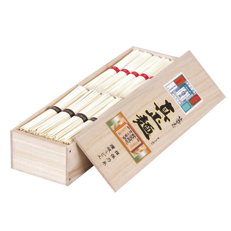 お中元 ギフト 2024 ドウシシャ 真正麺 揖保乃糸手延素麺・讃岐うどん詰合せ MSM-60A 005-74 送料無料のサムネイル