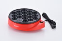 アビテラックス 固定式 電気たこ焼き器 ADT-181 | 電気たこ焼き器 固定式 プレート フッ素樹脂加工 たこ焼き タコパ パーティー