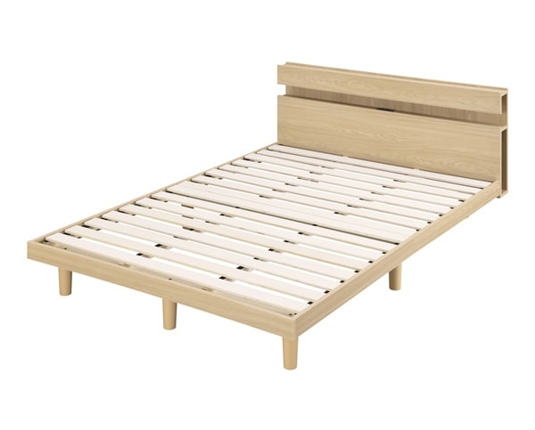 アイリスオーヤマ すのこベッド SNBS-D ナチュラル(ダブル)