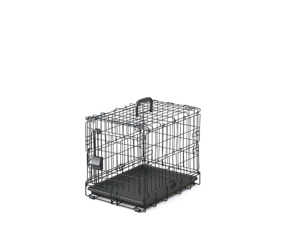 アイリスオーヤマ 折りたたみケージ OKE-450R アイアンブラックカラー