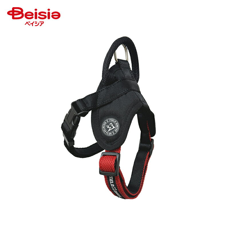 カワノ産業 マイスタープラス FIELDMASTERヘッドインハーネスメッシュ LL レッド ペット