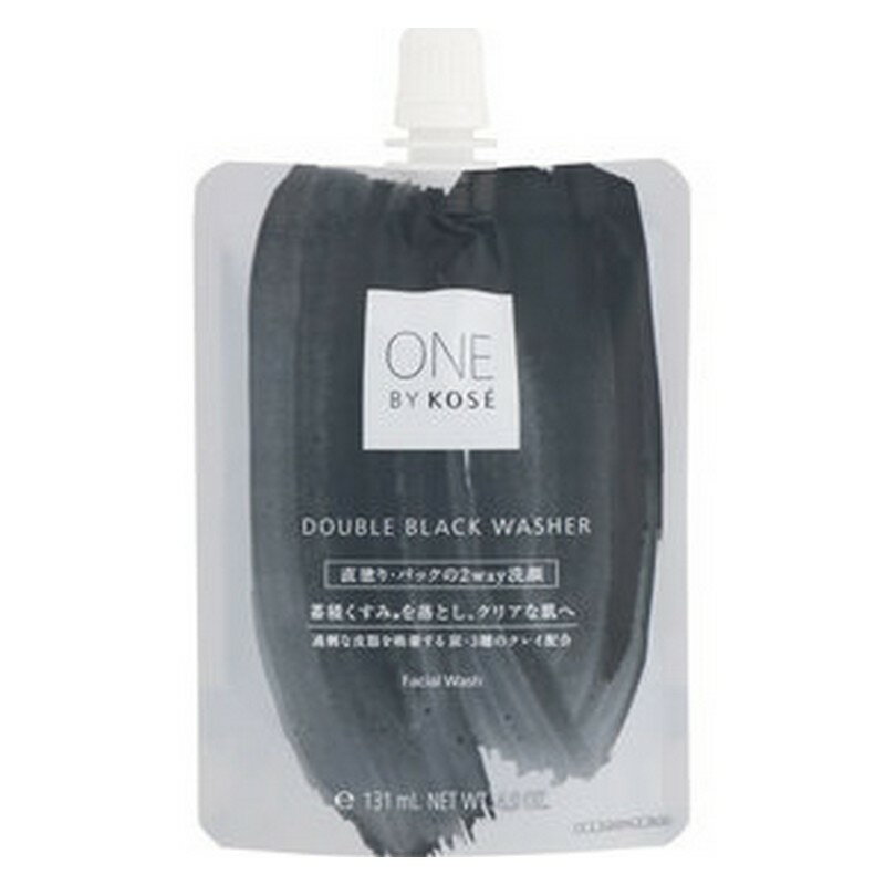 KOSE(コーセー) ONE BY KOSEダブルブラックウォッシャー
