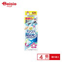アース製薬 らくハピエアコンの防カビスキマワイパー替5枚入×4個