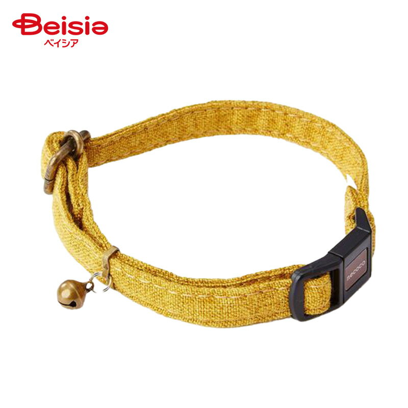 ペティオ necoco キャットカラー イエロー ペット | 猫 首輪 おしゃれ かわいい 安全 necoco イエロー 黄色 猫用品 ペット用品