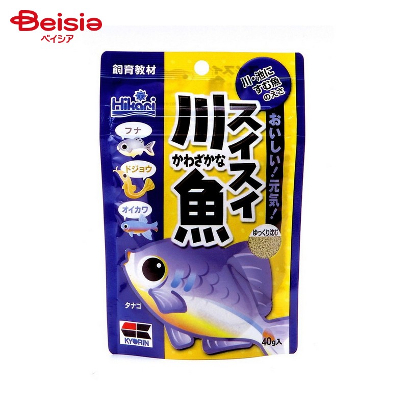 キョーリン ひかり スイスイ川魚 40g ペット