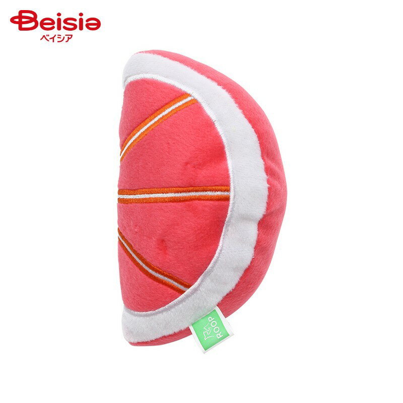 ルークラン ループ フレッシャー グレープフルーツ ペット | 犬 おもちゃ グレープフルーツ ぬいぐるみ デンタル ペット用品 犬用おもちゃ 噛むおもちゃ 丈夫 ストレス解消 歯磨き