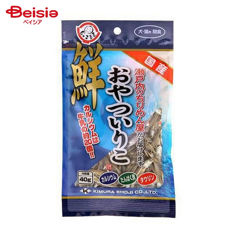 木村商事 犬・猫用 おやついりこ 40g ペット | 犬 おやつ いりこ 猫 おやつ 無添加 国産 DHA EPA カル..