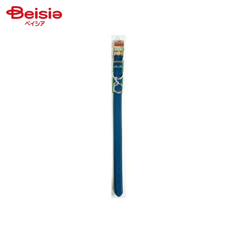 アース・ペットTK ダイスキ 係留平革首輪36青 ペット