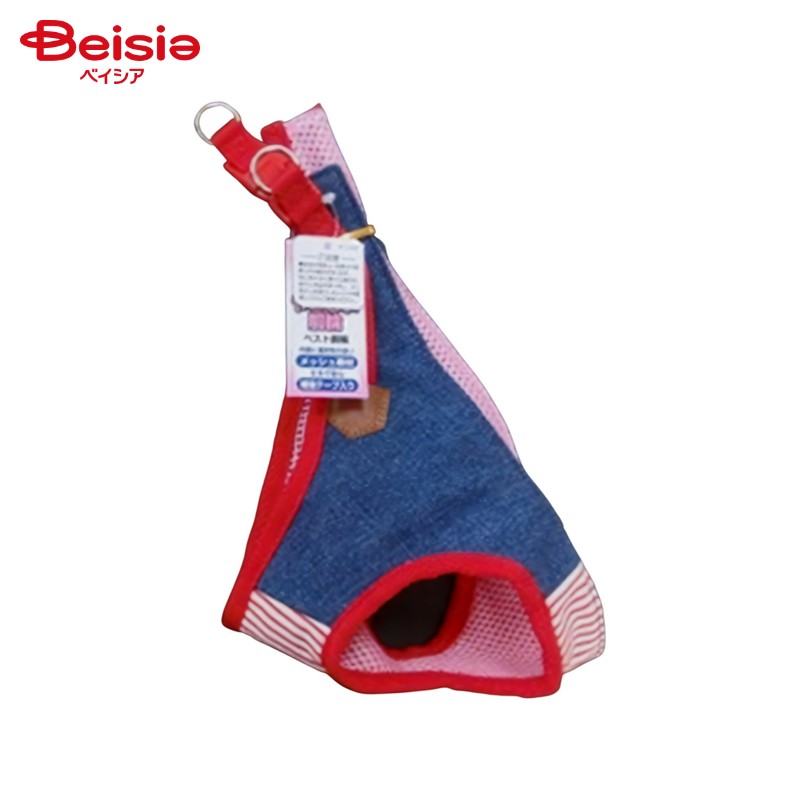 アース・ペットTK ターキー ハンドラー デニムヒッコリーベスト胴輪 S 赤 ペット