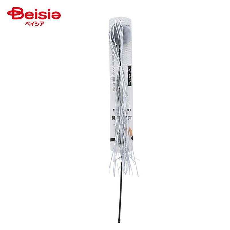 ペティオ ペティオ 猫用おもちゃ necoco BLACK TACT 猫じゃらし シルバーシャワー×1個 ペット