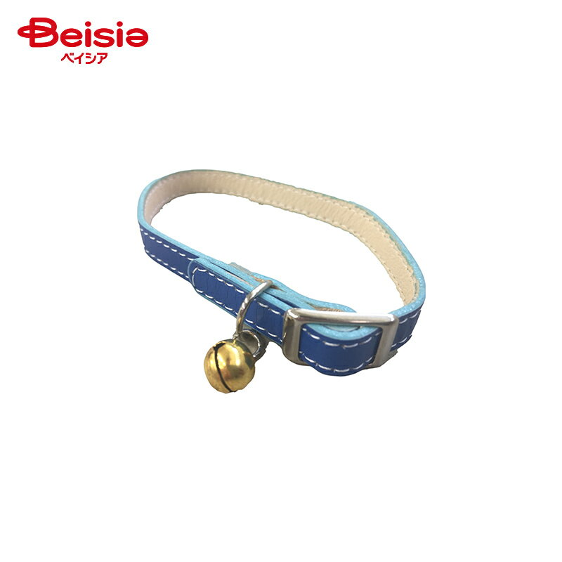 カワノ産業 マイスター WレザーCATカラー #10 ブルー ペット