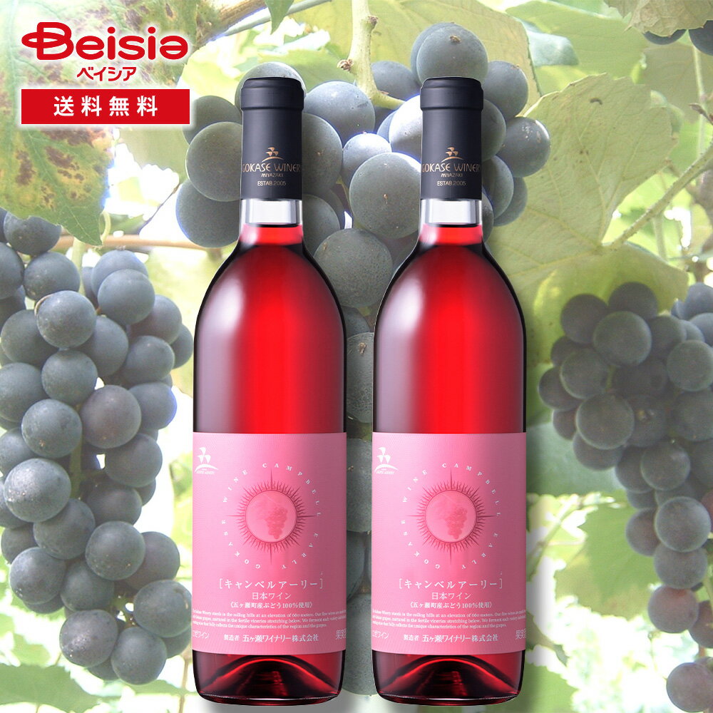 五ヶ瀬ワイナリー 五ヶ瀬ワイン キャンベルアーリー 2本セット