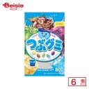 春日井製菓 つぶグミソーダ 80g×6個 | 駄菓子 おやつ 子供 お菓子 おつまみ 懐かしい 駄菓子屋 詰め合わせ 人気 お徳用 お祭り 縁日 景品 自治会 町内会 子ども会 まとめ買い