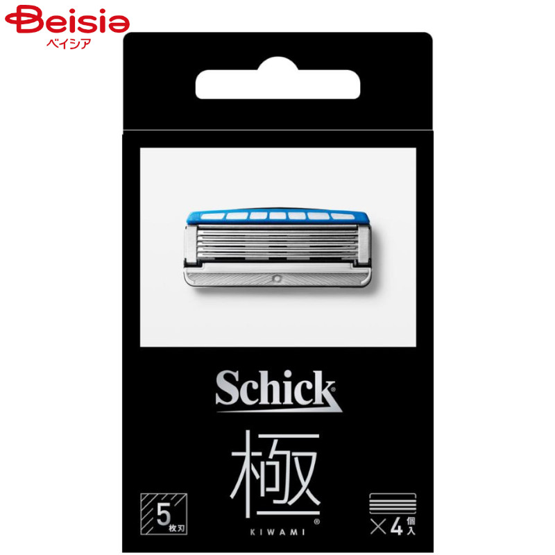 ■メーカー名：シック・ジャパン●ドイツゾーリンゲン製チタンコート5枚刃で、深剃り長持ち　●5枚刃なのにコンパクトヘッド　●キワを整えるデザインカッター付　●ホホバオイル、アロエ、ビタミンE配合スムーザー　●持ちやすく、剃りやすい、人間工学に基づいた設計のハンドル（＊ホルダー）　●クアトロシリーズは互換性あり（＊ハイドロシリーズ、プロテクターシリーズとは互換性なし）■内容量：4個※予告なくパッケージ、商品名、産地等が変更になる場合がございます。予めご了承ください。