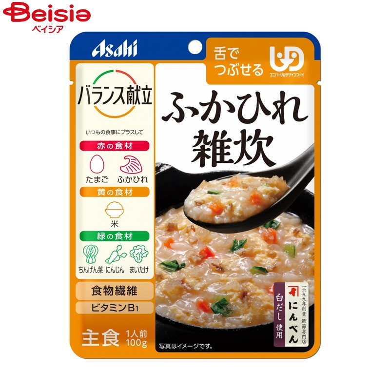 アサヒグループ食品 バランス献立 ふかひれ雑炊 100g