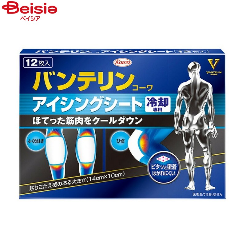 興和 バンテリンコーワ アイシングシート 12枚入