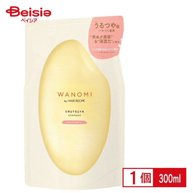 P&G 和の実　by　ヘアレシピ　うるつや　シャンプー　つめかえ　300ml