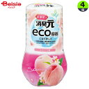 小林製薬 お部屋の消臭元もぎたて白桃 400ml×4個