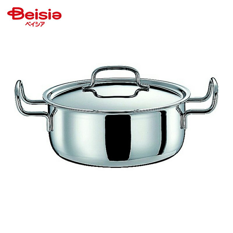 ジオ・プロダクト ジオ両手鍋 13028 | 両手鍋 ジオ鍋 ジオ 調理器具 キッチン用品 両手式 IH対応 料理 鍋 おしゃれ ブランド 人気のサムネイル