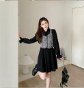 春新作 予約商品 大きいサイズ レディース セットアップ 2枚セット シャツワンピース ベスト ジレ ハイウエスト ギャザー L LL 3L 4L 5L 大人 ...