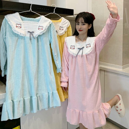 新作 予約商品 大きいサイズ レディース 暖かい パジャマ部屋着 可愛いフリル リボン 防寒 寝間着 フランネルワンピース レディース 大人 30代 40代 50代 202501 新作 予約商品 大きいサイズ レディース 暖かい パジャマ部屋着 可愛いフリル リボン 防寒 寝間着 フランネルワンピース レディース 大人 30代 40代 50代 202501