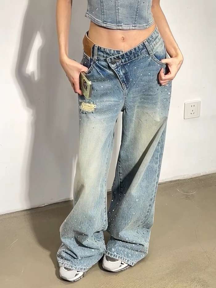 楽天市場】ロック（スタイル（パンツ）パッチワークパンツ