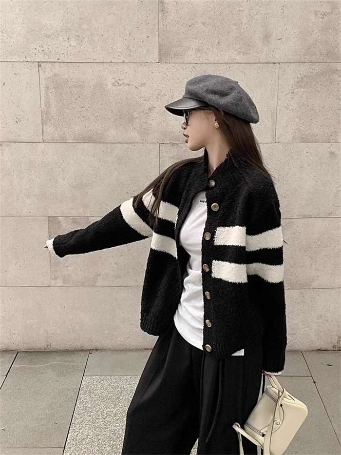 秋新作予約商品カーディガンニットト...