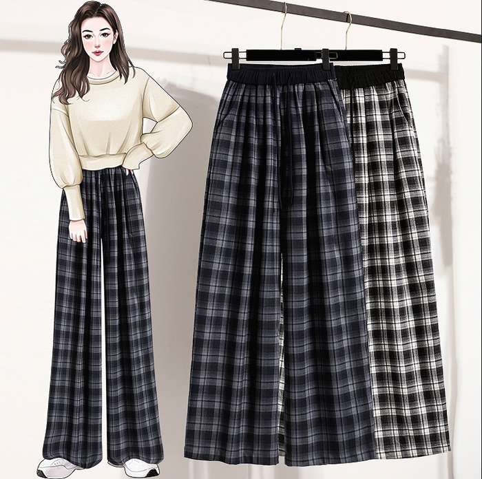 秋新作予約商品チェックストリングス...