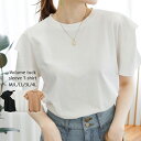 大きいサイズ レディース ボリュームタック袖 Tシャツ カットソー トップス オーバーサイズ ビッグシルエット 半袖 コットン100% ビッグT 韓国ファッショ...