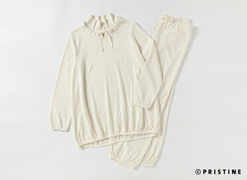 【送料無料】秋冬物　オーガニックコットン・プリスティン PRISTINE エアニット タートル...