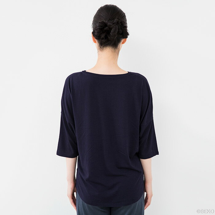 【送料無料】TAKEFU竹布ドルマンスリーブTシャツ(レディース)サービスプラン(メール便送料無料)(開封後返品不可商品)ナファ生活研究所抗菌敏感肌アトピー無農薬オーガニック肌にやさしい天然繊維竹繊維たけふタケフナファインナー