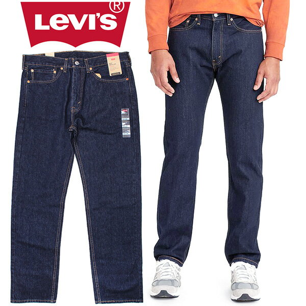 ꡼Х Levi's 505  ǥ˥ 󥦥å 쥮顼եå  åȥ100% åץե饤 ȥ졼 ͥӡ ܥȥॹ ѥ USA饤